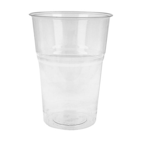 VASOS COMPOSTABLES 575ML 9,5X13CM TRANSPARENTE PLA X50UN