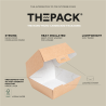 CONCHAS HAMBURGUESA 'THEPACK' 220G/M2 14,4X13,6X9,2CM CARTON 50UN