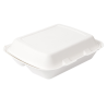 CONCHAS 3 COMPART. 'BIONIC' 950 ML 23X18X7,3CM BLANCO BAGAZO X 50UN