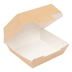 CONCHAS HAMBURGUESA 'THEPACK' 220G/M2 13X12,5X6,2CM CARTON 50UN