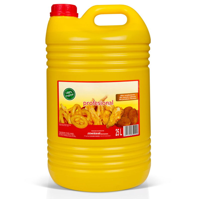 ACEITE ALTO OLEICO ANTIESPUMANTE FREIDORA 25 L
