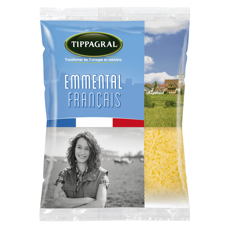 EMMENTAL TIPPAGRAL RALLADO FRANCES 1 KG
