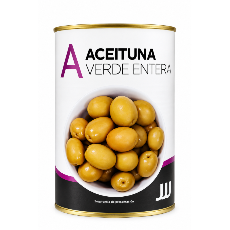 ACEITUNAS VERDES CON HUESO 3KG