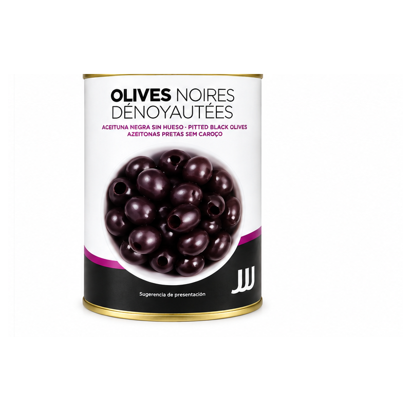 ACEITUNAS NEGRAS SIN HUESO 4.250 KG