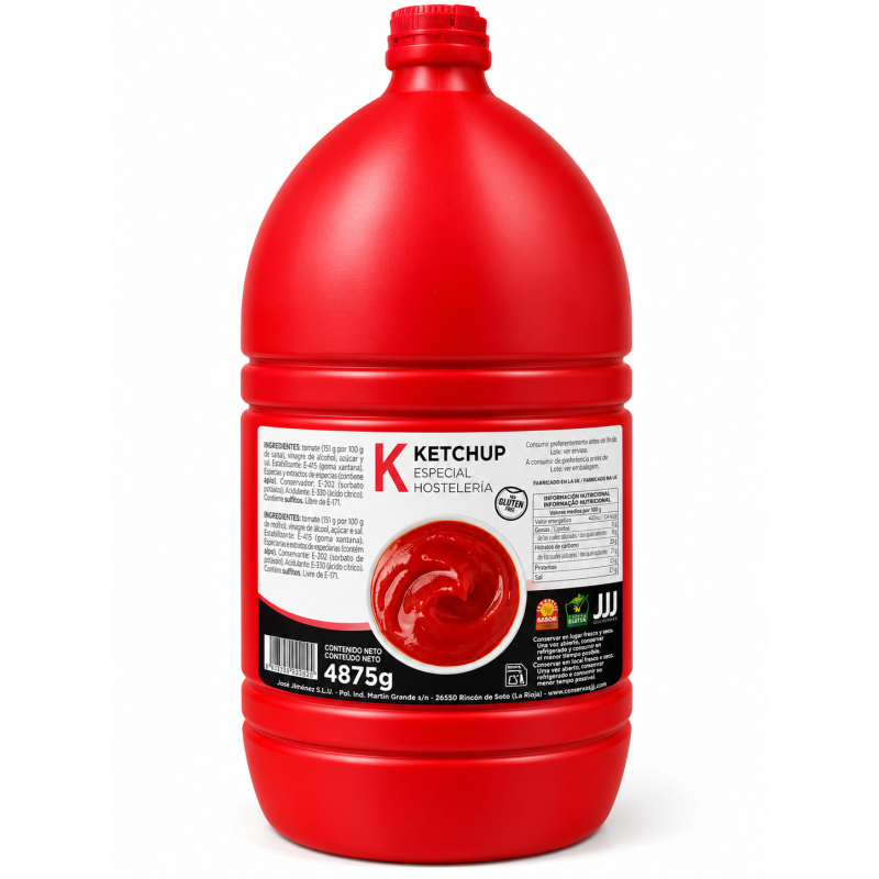 KETCHUP - "JJJ" 4.875KG