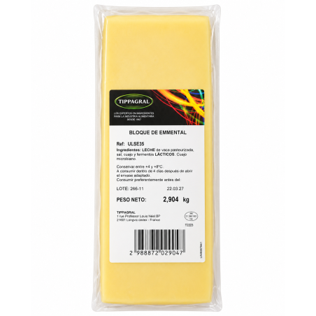 *EMMENTHAL PIEZA FRANCES 3 KG
