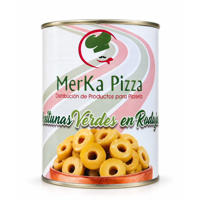 ACEITUNAS LAMINADAS VERDES 3 KG