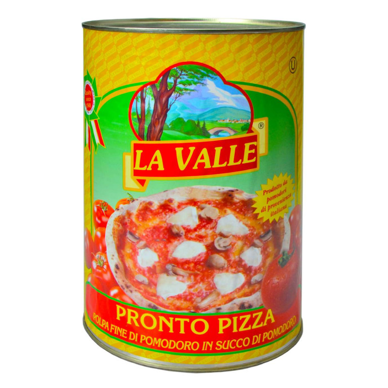 POMODORO POLPA PRONTO PIZZA """"LA VALLE"""" 4.250 KG