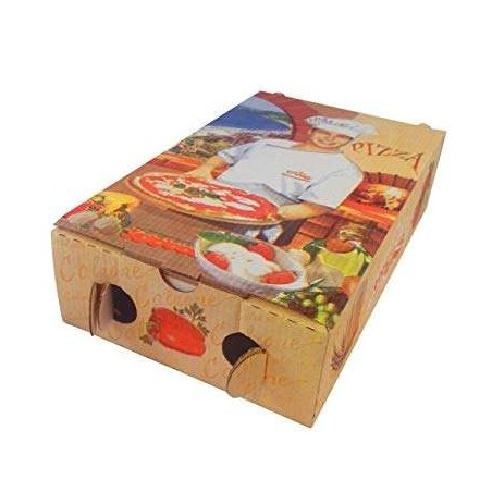 CAJA PIZZA CALZONE 28 X17 X 7 CM 100 Unidades