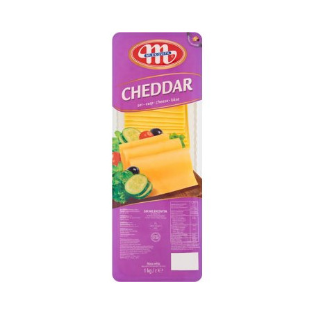 CHEDDAR LONCHAS BANDEJA 1 KG 50X20GRS