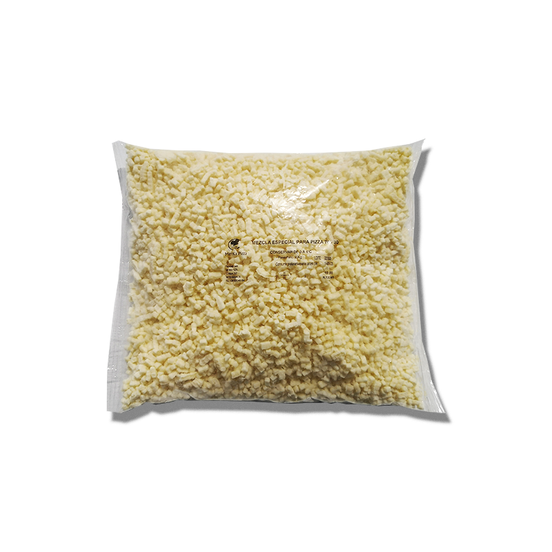 MOZZARELLA 70/30 PICADA 2KG X 6 (12 KG)