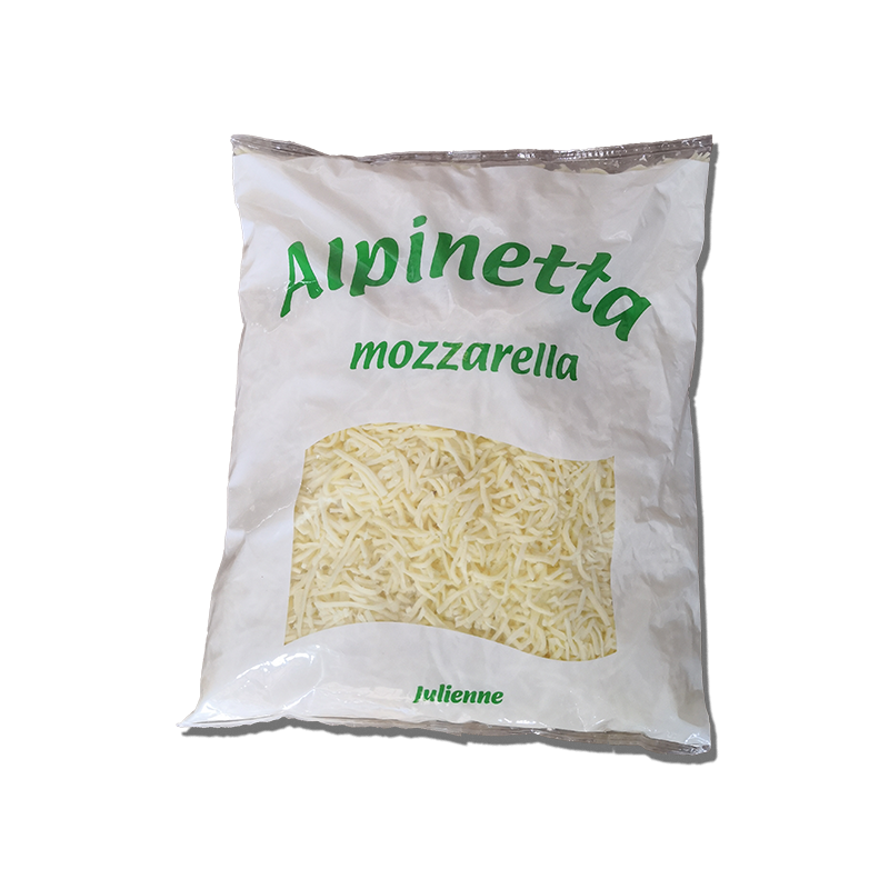 MOZZARELLA 100% ALPINETA RALLADA 2 KG X 5 (10 KG)