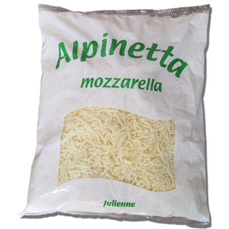 MOZZARELLA 100% ALPINETA RALLADA 2 KG X 5 (10 KG)