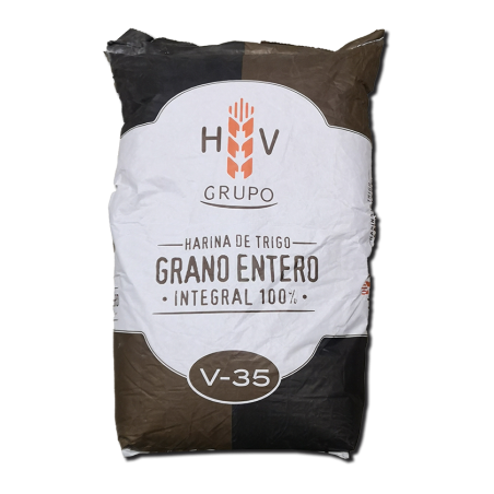 HARINA V-35 GRANO ENTERO INTEGRAL 25KG