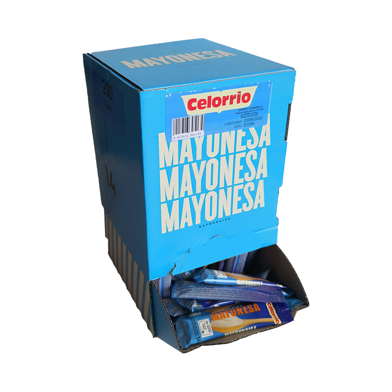 MAYONESA SOBRES 14 GRS X 250