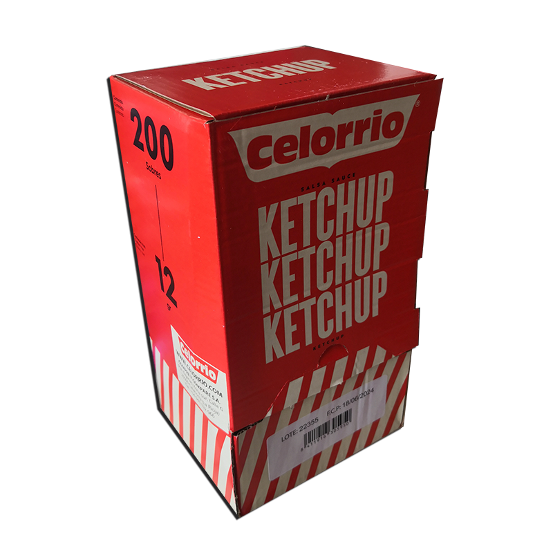 KETCHUP SOBRES 12 GRS X 200