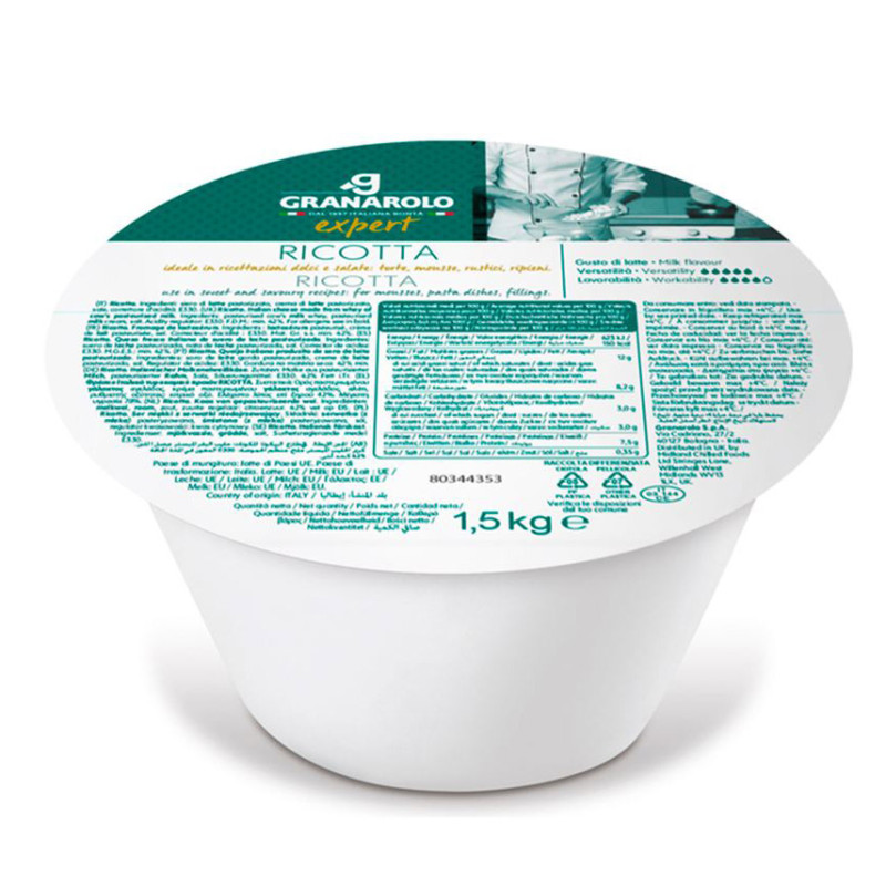 RICOTTA FRESCA GRANAROLO "1.5 KG"